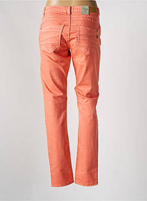Jeans coupe slim taille basse taille basse orange CREAM femme