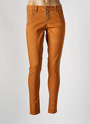 Jeans skinny taille normale taille normale orange CREAM femme