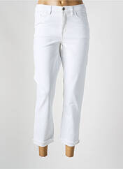 Jeans coupe droite blanc ICHI pour femme seconde vue