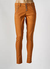 Jeans skinny orange CREAM pour femme seconde vue