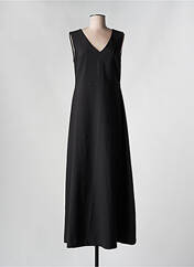Robe longue noir ICHI pour femme seconde vue
