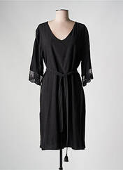 Robe mi-longue noir CREAM pour femme seconde vue