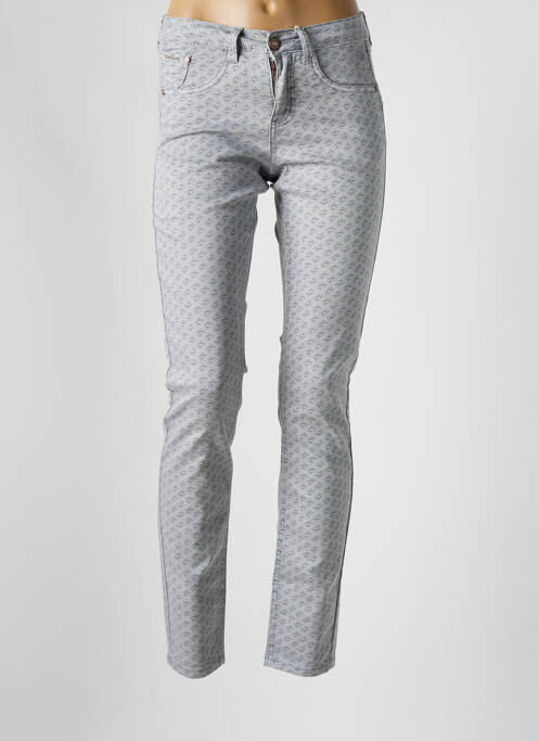 Jeans coupe slim gris CREAM pour femme