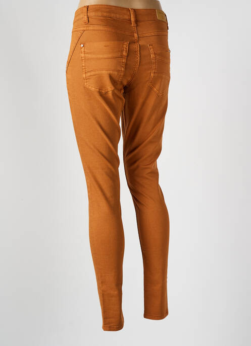 Jeans skinny orange CREAM pour femme