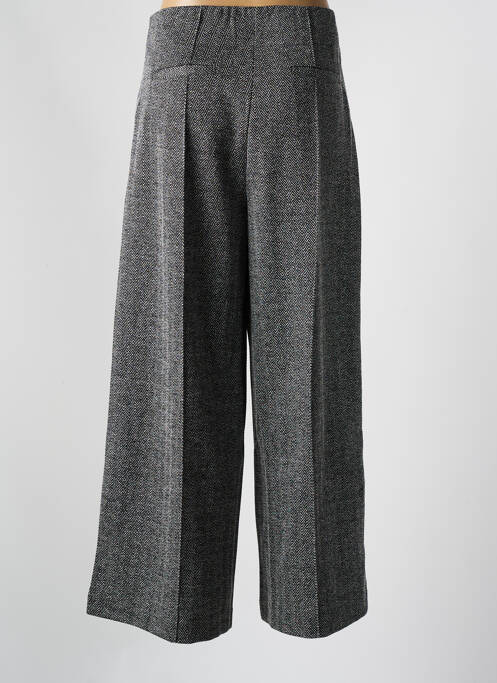 Pantalon large gris ICHI pour femme