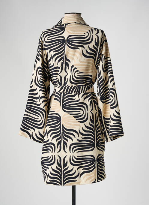 Robe courte beige YAYA pour femme