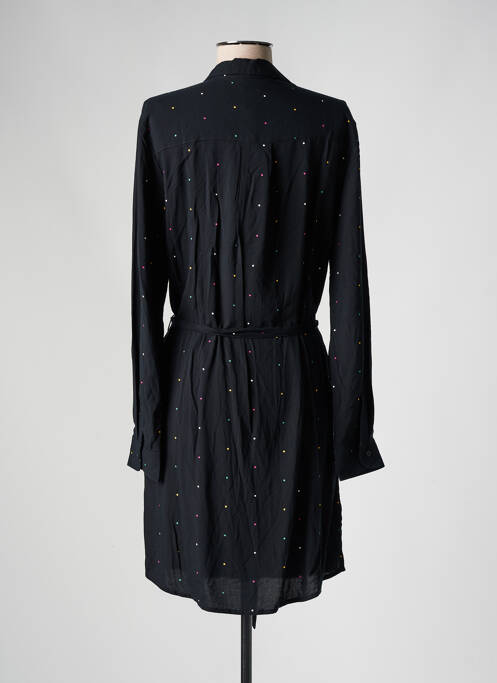 Robe courte noir ICHI femme