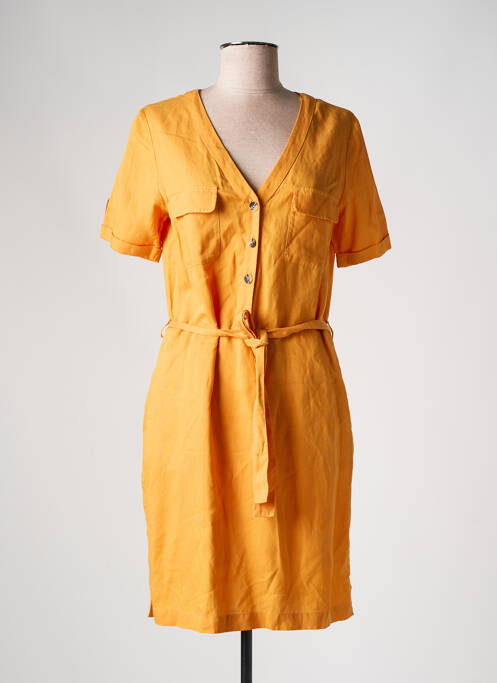 Robe courte orange C'EST BEAU LA VIE pour femme