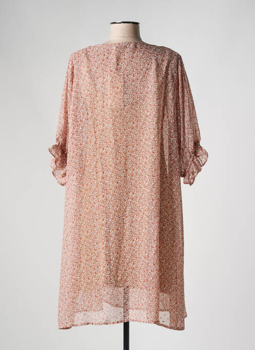 Robe courte orange CREAM pour femme