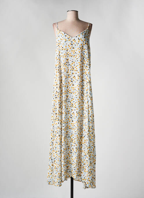 Robe longue jaune CHERRY PARIS pour femme