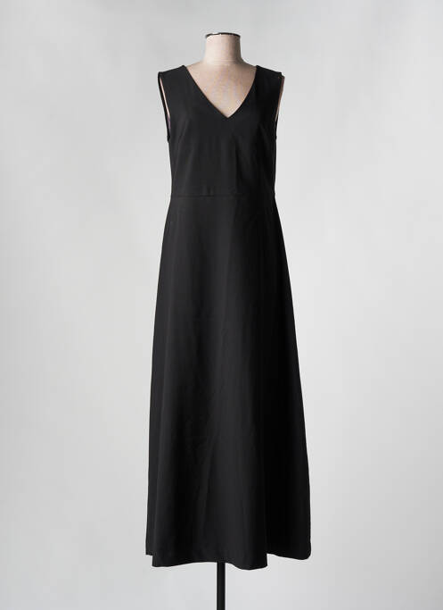 Robe longue noir ICHI pour femme