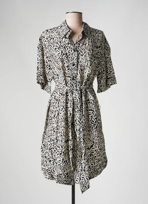 Robe mi-longue noir B.YOUNG pour femme