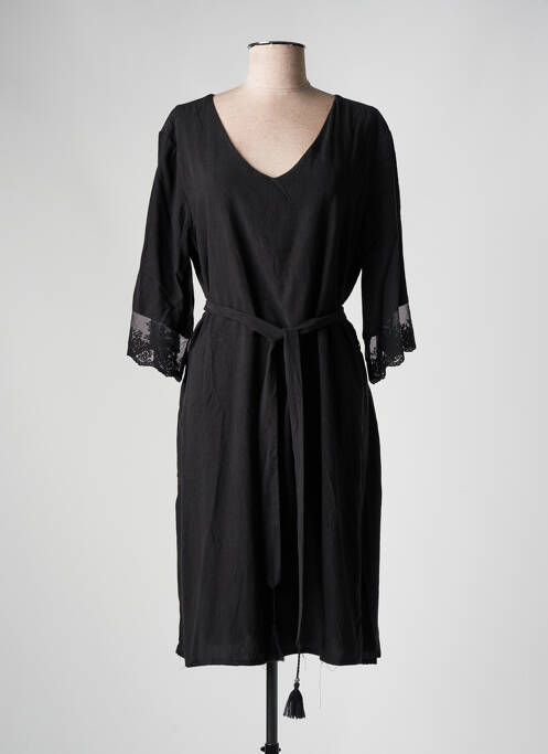 Robe mi-longue noir CREAM pour femme