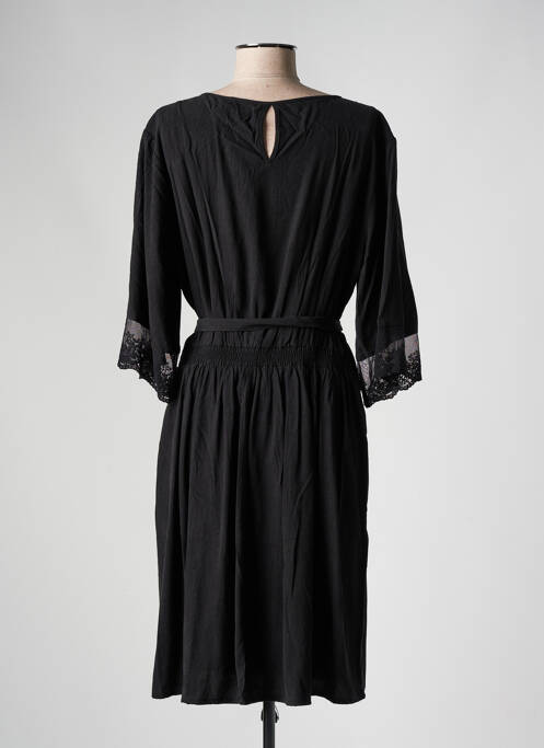 Robe mi-longue noir CREAM pour femme