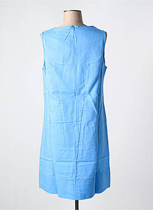 Robe mi-longue sans manche sans manche bleu fonce ESPRIT DE LA MER femme
