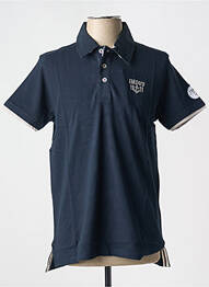 Polo tissage jersey manches courtes bleu ESPRIT DE LA MER homme
