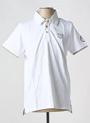 Polo blanc ESPRIT DE LA MER pour homme seconde vue