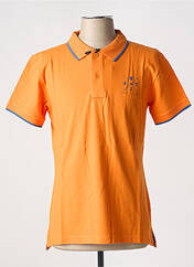 Polo orange WATTS pour homme seconde vue