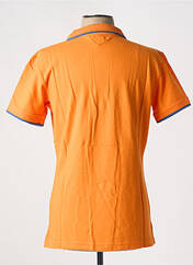 Polo orange WATTS pour homme seconde vue