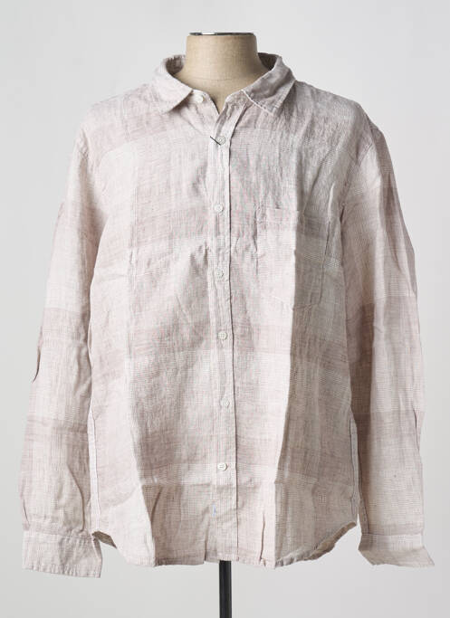 Chemise manches longues beige ESPRIT DE LA MER pour homme