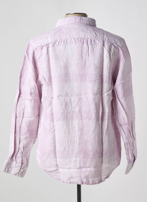 Chemise manches longues violet ESPRIT DE LA MER pour homme