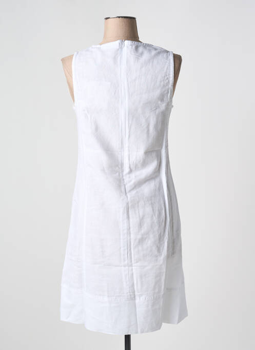 Robe mi-longue blanc ESPRIT DE LA MER pour femme