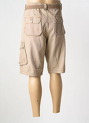 Bermuda stretch taille normale marron ESPRIT DE LA MER homme