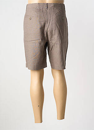 Bermuda stretch taille normale marron ESPRIT DE LA MER homme