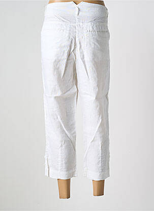 Pantalon 7/8 stretch taille normale blanc ROYAL COMPAGNIE femme