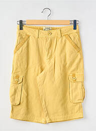 Bermuda stretch taille normale jaune ESPRIT DE LA MER homme