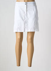 Jupe short blanc ROYAL COMPAGNIE pour femme seconde vue