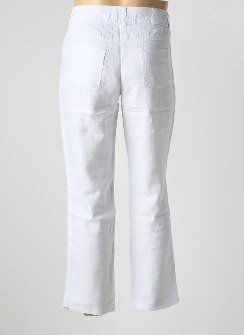 Pantalon droit tissage chiné taille normale blanc ESPRIT DE LA MER homme