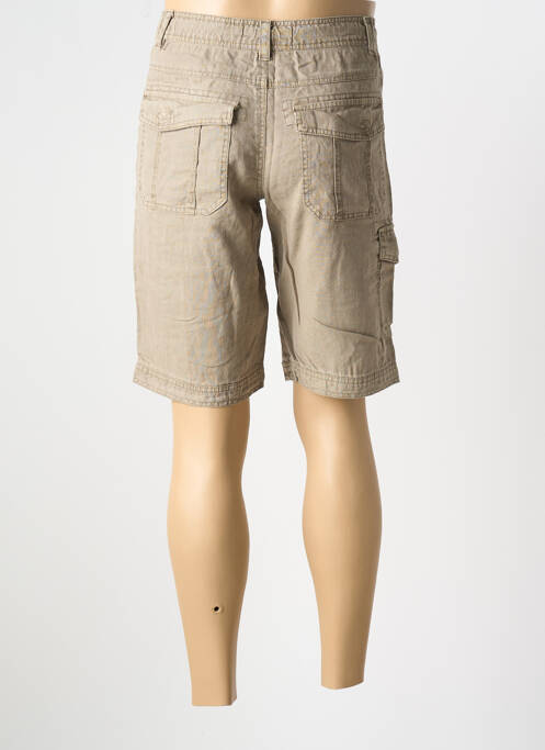 Bermuda marron ROYAL COMPAGNIE pour homme