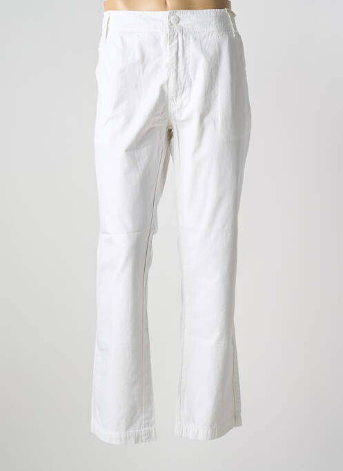 Pantalon droit blanc ESPRIT DE LA MER pour homme