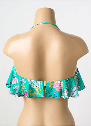 Haut de maillot de bain haut soutien-gorge moulé haut soutien-gorge moulé vert SEAFOLLY femme