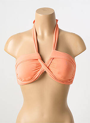 Haut de maillot de bain haut soutien-gorge moulé haut soutien-gorge moulé orange SEAFOLLY femme