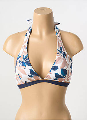 Haut de maillot de bain haut triangles haut triangles beige LIVIA femme