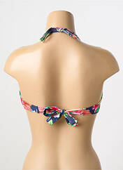 Haut de maillot de bain bleu BANANA MOON pour femme seconde vue