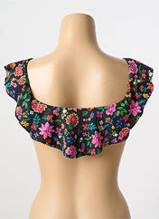 Haut de maillot de bain noir BANANA MOON pour femme seconde vue