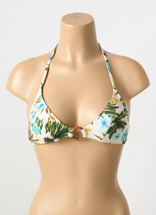 Haut de maillot de bain beige BANANA MOON pour femme