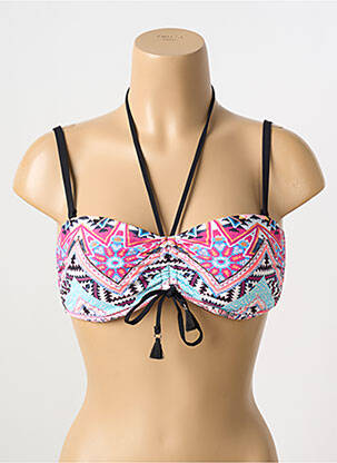 Haut de maillot de bain haut bandeau haut bandeau rose SEAFOLLY femme