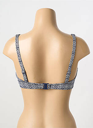 Haut de maillot de bain haut soutien-gorge emboitant haut soutien-gorge emboitant bleu GRAIN DE SABLE femme