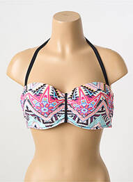Haut de maillot de bain haut bandeau haut bandeau rose SEAFOLLY femme
