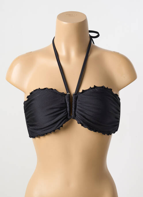 Haut de maillot de bain noir SEAFOLLY pour femme