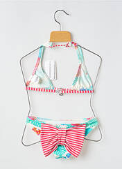 Maillot de bain 2 pièces bleu BANANA MOON pour fille seconde vue