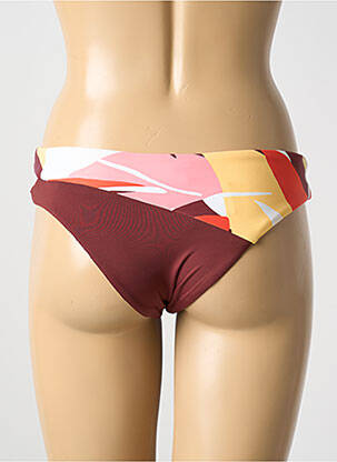 Bas de maillot de bain imprimé fantaisie culotte marron SEAFOLLY femme