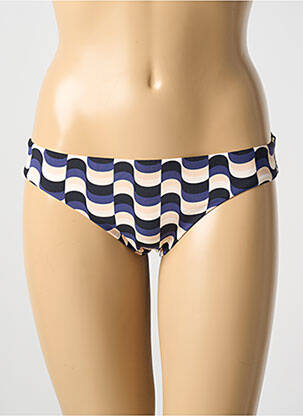 Bas de maillot de bain imprimé fantaisie culotte bleu SEAFOLLY femme