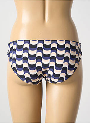 Bas de maillot de bain imprimé fantaisie culotte bleu SEAFOLLY femme