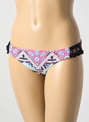 Bas de maillot de bain imprimé fantaisie culotte noir SEAFOLLY femme