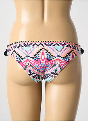 Bas de maillot de bain imprimé fantaisie culotte noir SEAFOLLY femme